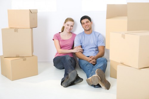 Organised storage space for students in Petersham during move season