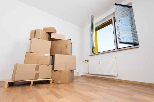 Residents using short-term storage during a move in Petersham