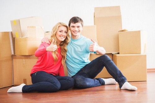 Office relocation packing services in Petersham