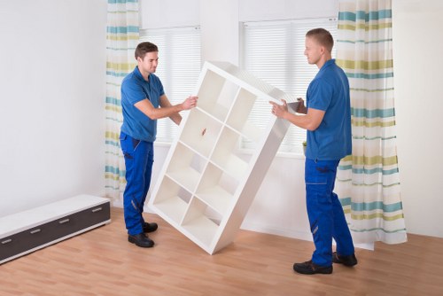 Careful packing for flat removals in Petersham with fragile items wrapped securely