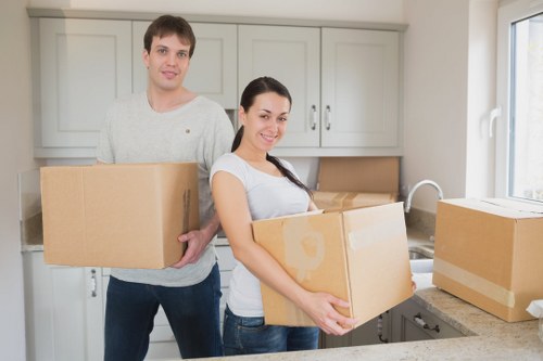Local small removals service managing boxes and furniture in Petersham